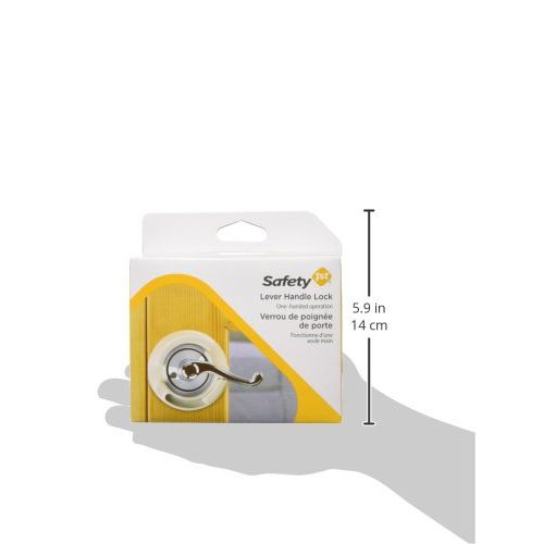  [아마존베스트]Safety 1st Lever Handle Lock, Off-White/Cream Color