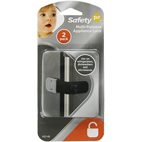  [아마존베스트]Safety 1st Multi-Purpose Appliance Lock Decor, 2-Count (Packaging May Vary)