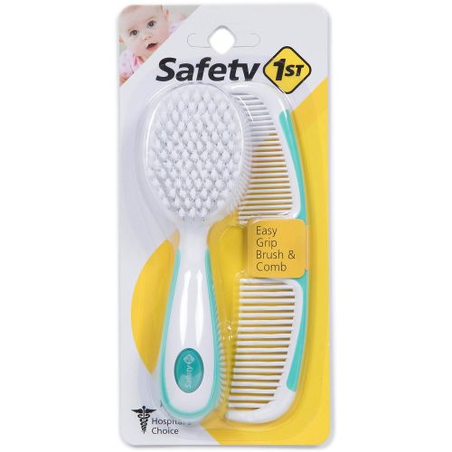  [아마존베스트]Safety 1st Easy Grip Brush And Comb, Colors May Vary