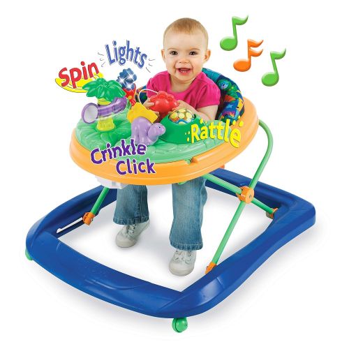  [아마존베스트]Safety 1st Dino Sounds n Lights Discovery Baby Walker with Activity Tray