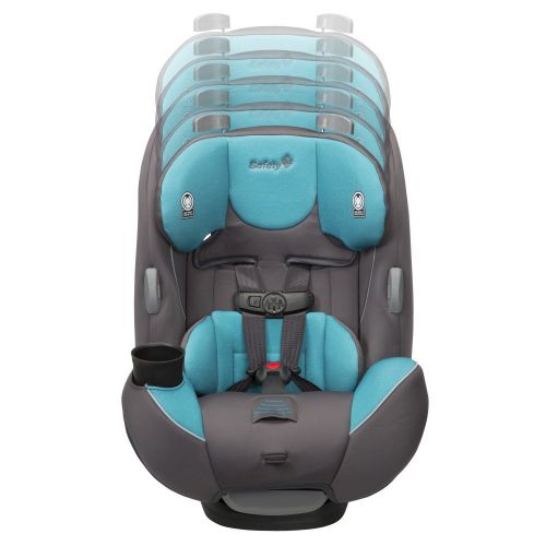  [아마존베스트]Safety 1st Continuum 3-in-1 Convertible Car Seat, Grey/Sea Glass Teal