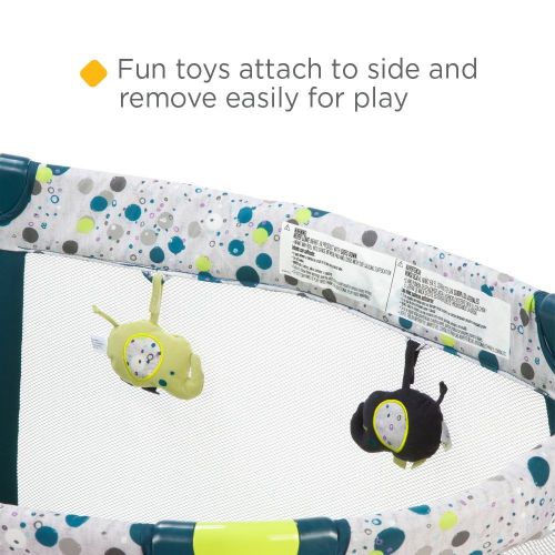  Safety 1st Happy Space Play Yard, Confetti Blue