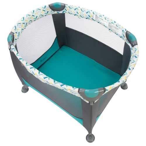  Safety 1st Happy Space Play Yard, Confetti Blue