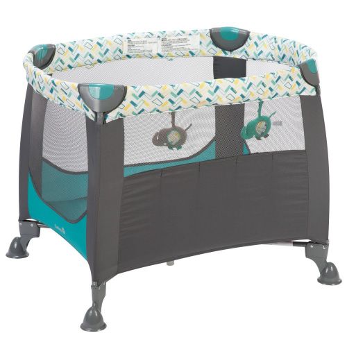  Safety 1st Happy Space Play Yard, Confetti Blue