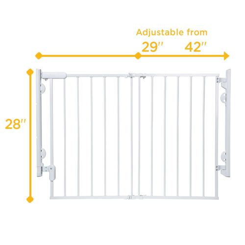  Safety 1st Ready to Install Baby Gate (White)