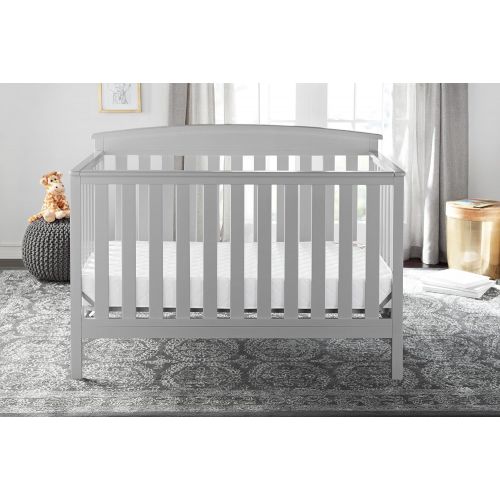  Safety 1st Transitions Baby Crib and Toddler Mattress with High-Density Thermo-Bonded Core, Water Resistant, Greenguard Gold Certified, White