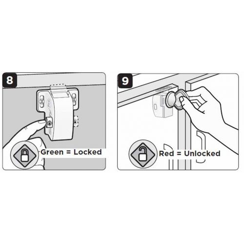  Safety 1st Magnetic Locking System (1 Key and 8 Locks)