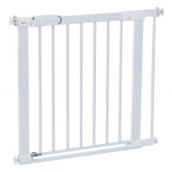 Safety 1st Safety 1St Flat Step Pressure-Mounted Baby Gate, White, One Size