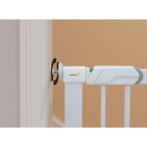  Safety 1st Safety 1St Flat Step Pressure-Mounted Baby Gate, White, One Size