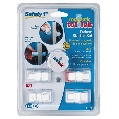  Safety First Safety 1st Magnetic Tot Lok Complete Set