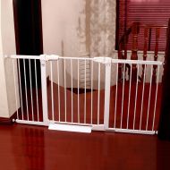 Safety Gates Extra Wide And Tall Baby Gate Pressure Mounted Adjustable Puppy Pet Playpen For Stair Door Way White Indoor Safety Gate 77-173cm (Size : 77-83cm)