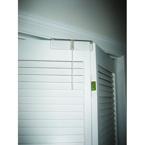  [아마존베스트]Safety Innovations Complete Deluxe Bi-fold Door Lock, 2 Pack - Made from Unbreakable Clear...