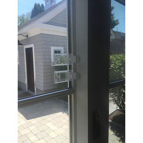  [아마존베스트]Safety Innovations 4-Pack-Childproof Your Windows and Sliding Doors with Our Window and Door Babyproof Safety...