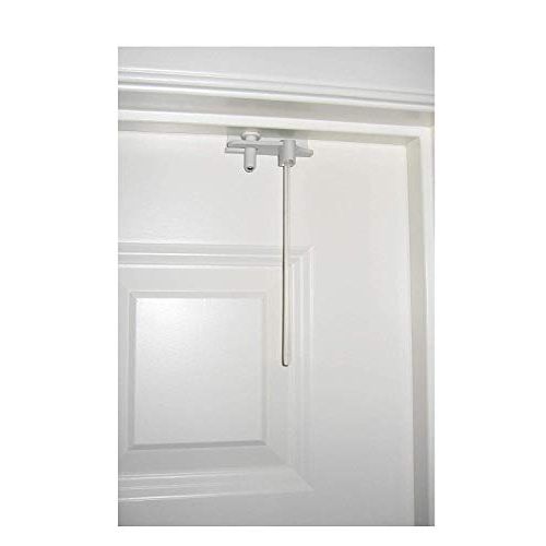  [아마존베스트]Safety Innovations Child Proof Deluxe Door Top Lock for 1 3/8 inch Thick Interior Doors