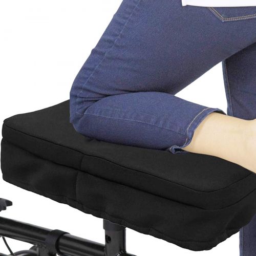  Saftybay Knee Walker Pad Cover - Padded Memory Foam Accessory for Knee Scooter and Roller, Improves Leg Cart Comfort