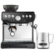 Sage Appliances SES875BKS The Barista Express Espressomaschine, 1850, Schwarz