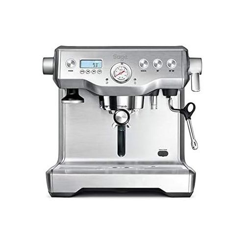  Sage Appliances BES920 Espresso-Maschine The Dual Boiler, Gebuerstetes Edelstahl