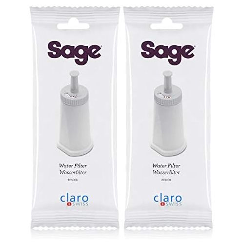  Sage Appliances Doppelpack Sage Claro Swiss Wasserfiler BES008