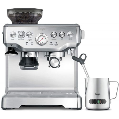  [아마존베스트]Sage appliances SES875 Espresso Machine, 18/8, Brushed Stainless Steel