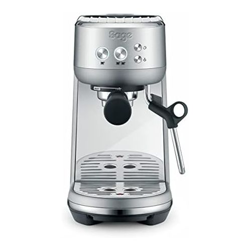  Sage Appliances SES450 the Bambino, portafilter espresso machine, brushed stainless steel