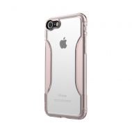 Bestbuy SaharaCase - Case with Glass Screen Protector for Apple iPhone 7 and Apple iPhone 8 - Rose gold clear