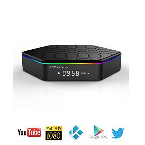  SaharaMicro [Mega1Comp]- T95Z Plus Android 7.1 TV Box Amlogic S912 Octa Core 3GB RAM 32GB ROM Storage Dual Band WiFi 2.4GHz5.0GHz Support Bluetooth Gigabit 1000M LAN 4K HD Movies Andorid TV B