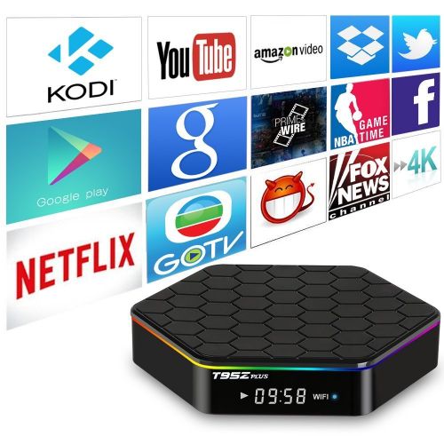  SaharaMicro [Mega1Comp]- T95Z Plus Android 7.1 TV Box Amlogic S912 Octa Core 3GB RAM 32GB ROM Storage Dual Band WiFi 2.4GHz5.0GHz Support Bluetooth Gigabit 1000M LAN 4K HD Movies Andorid TV B