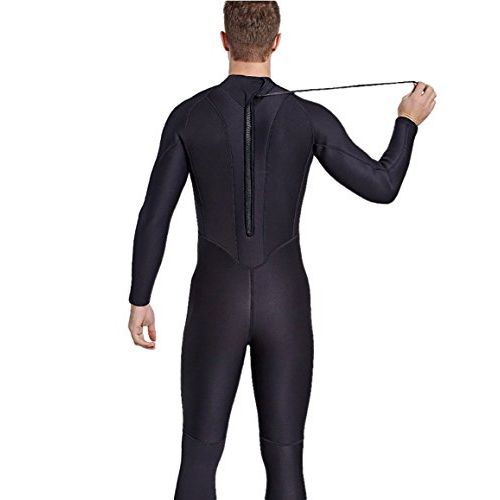  SailBee Men Full Body One Piece Long Sleeve 2MM Neoprene Diving Wetsuit Top Warm Protection