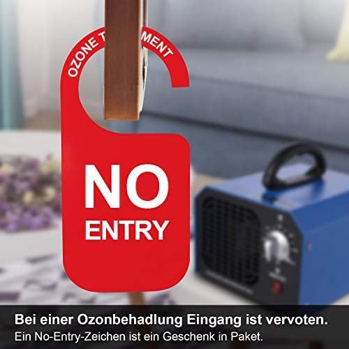  Linhuy Kommerzieller Ozongenerator, 6.000mg/h Industrieller Ozongenerator Geruchskiller Ozon Luftreiniger Ozongerat Ozonisator mit Timer fuer Zimmer, Rauch, Autos Haustiere Alle Rau