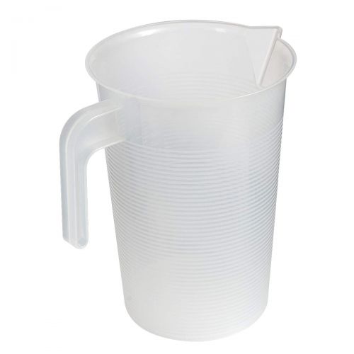  Saim Plastic Graduated Pitcher Measuring Cups 2000ml/70oz BPA Free Liquid Measuring Containers Kitchen Utensils Gadgets Measuring Tool with V-Shaped Spout & Measurement for Baker P