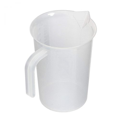  Saim 1000ml Plastic Graduated Pitcher Measuring Cups BPA Free Liquid Measuring Containers Kitchen Utensils Gadgets Measuring Tools with V-Shaped Spout & Measurement for Baker Pastr