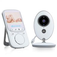 Saimpu Baby Monitor2.4 Inch Video Baby Monitor with Camera and Audio for Baby Nursery,Gift for Baby Shower