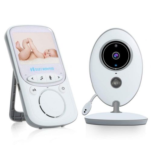  Saimpu Baby Monitor2.4 Inch Video Baby Monitor with Camera and Audio for Baby Nursery,Gift for Baby Shower
