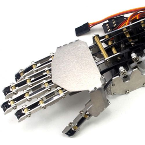  [아마존 핫딜]  [아마존핫딜]SainSmart 5DOF Humanoid Five Fingers Metal Manipulator Arm Right Hand with Servos for Robot DIY
