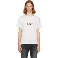 Saint Laurent White 1971 T-Shirt