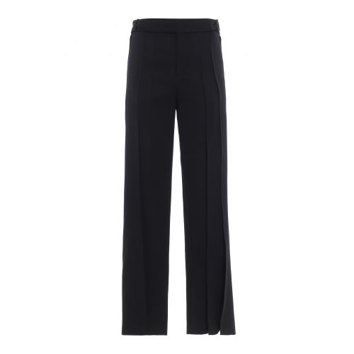 생로랑 Saint Laurent Wool pleated trousers