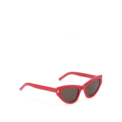 생로랑 Saint Laurent Grace red cat eye sunglasses