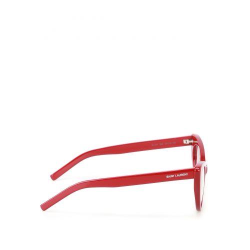 생로랑 Saint Laurent Red cat eye optical glasses