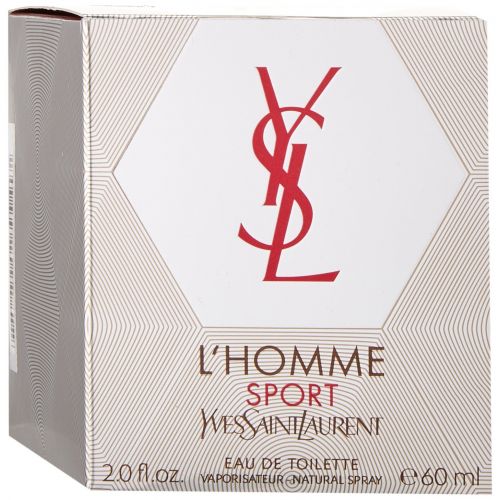 생로랑 Yves Saint Laurent Lhomme Sport Eau de Toilette Spray for Men, 3.3 Ounce