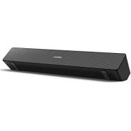 Computer Speaker, Saiyin PC Speaker Soundbar 20W Powerful Stereo Mini Soundbar Speaker for Desktop Computer, PC, Laptop, Monitor, Tablet, Projector, Smartphone