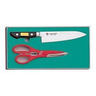 Sakai Takayuki,B-3 Knife Gift Set,Gyuto180mm/7.1 & Kitchen Scissors