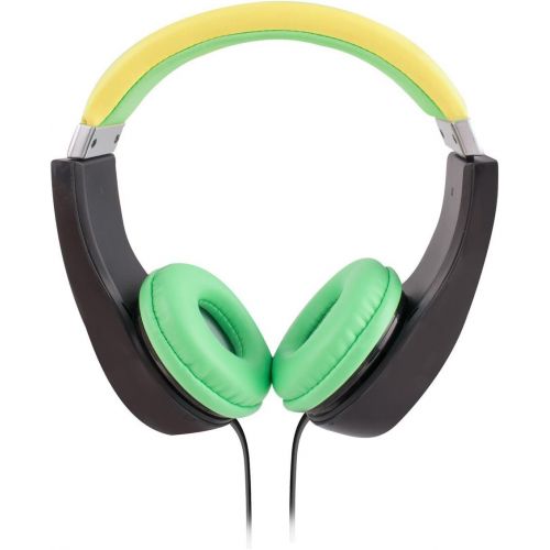  Sakar Kids Safe Over The Ear Headphones, Volume Limiter for Developing Ears, 3.5MM Stereo Jack, Recommended for Ages 3-9