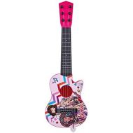 Barbie 21 Kids Guitar Toy GT1-01371 | Inspired Design, Easy-to-Hold, Thin Frets and Low String, Traditional Acoustic Guitar Shape, Secret Stickers, Real Tuning Gears
