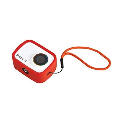  Sakar Polaroid Underwater Camera 18mp 4K UHD, Polaroid Waterproof Camera for Snorkeling and Diving with LCD Display, USB Rechargeable Digital Polaroid Camera for Videos and Photos (Red (