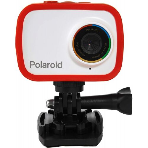  Sakar Polaroid Underwater Camera 18mp 4K UHD, Polaroid Waterproof Camera for Snorkeling and Diving with LCD Display, USB Rechargeable Digital Polaroid Camera for Videos and Photos (Red (