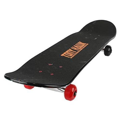  Sakar Tony Hawk 31 Inch Skateboard, Tony Hawk Signature Series 3, Metallic Graphics & 9-Ply Maple Deck Skateboard for Cruising, Carving, Tricks and Downhill