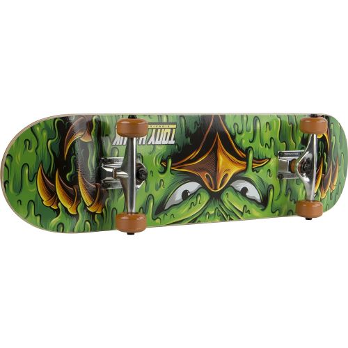  Sakar Tony Hawk 31 Inch Skateboard, Tony Hawk Signature Series 2, 9-Ply Maple Deck Skateboard for Cruising, Carving, Tricks and Downhill