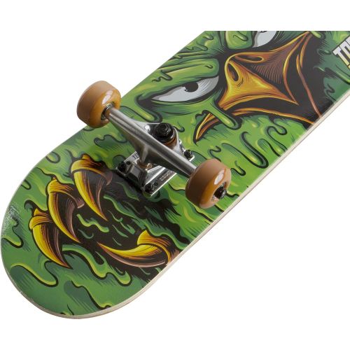  Sakar Tony Hawk 31 Inch Skateboard, Tony Hawk Signature Series 2, 9-Ply Maple Deck Skateboard for Cruising, Carving, Tricks and Downhill