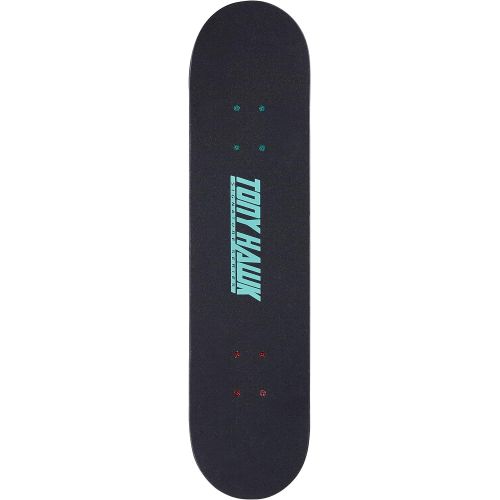  Sakar Tony Hawk 31 Inch Skateboard, Tony Hawk Signature Series 3, Metallic Graphics & 9-Ply Maple Deck Skateboard for Cruising, Carving, Tricks and Downhill