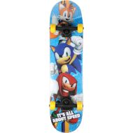 Sakar Sonic 31 inch Skateboard, 9-ply Maple Desk Skate Board for Cruising, Carving, Tricks and Downhill